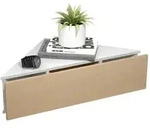 Wandschublade &brvbar; holzfarben &brvbar; Ma&szlig;e (cm): B: 60 H: 15 T: 42.4