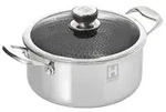 Hensslers Kochtopf &brvbar; silber &brvbar; Edelstahl &Oslash;: 24.0