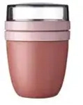 Mepal Lunchpot "To Go" Ellipse &brvbar; rosa/pink &brvbar; Kunststoff &brvbar; Ma&szlig;e (cm): H: 15,1 