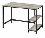 Schreibtisch &brvbar; grau &brvbar; Ma&szlig;e (cm): B: 120 H: 75