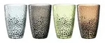 LEONARDO Longdrinkgl&auml;ser Matera &brvbar; mehrfarbig &brvbar; Glas &brvbar; Ma&szlig;e (cm): B: 8,4 H: 13,2