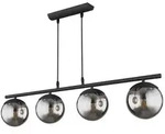 Globo Lighting Pendelleuchte &brvbar; schwarz &brvbar; Ma&szlig;e (cm): B: 90 H: 120 T: 15.0