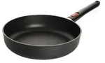 WOLL Hochrandpfanne &Oslash; 28 cm EcoLite QXR &brvbar; schwarz &brvbar; Aluminium-Guss &brvbar; Ma&szlig;e (cm):