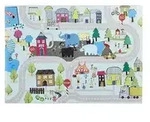 Spielteppich STREET &brvbar; mehrfarbig &brvbar; Synthetische Fasern &brvbar; Ma&szlig;e (cm): B: 120
