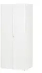 Kleiderschrank Multischrank-System &brvbar; wei&szlig; &brvbar; Ma&szlig;e (cm): B: 80 H: 185 T: 54.0