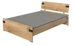 Futonbett Liverpool &brvbar; holzfarben &brvbar; Ma&szlig;e (cm): B: 146 H: 85
