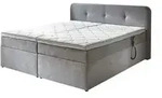 Boxbett Rutland &brvbar; grau &brvbar; Ma&szlig;e (cm): B: 190 H: 104