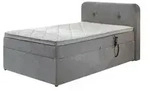 Boxbett Rutland &brvbar; grau &brvbar; Ma&szlig;e (cm): B: 130 H: 104
