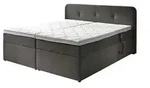 Boxbett Rutland &brvbar; grau &brvbar; Ma&szlig;e (cm): B: 190 H: 104