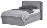 Polsterbett York &brvbar; grau &brvbar; Ma&szlig;e (cm): B: 139 H: 112