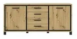 Sideboard Trondheim &brvbar; holzfarben &brvbar; Ma&szlig;e (cm): B: 178 H: 81 T: 42.0