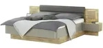 Bettanlage Capri &brvbar; grau &brvbar; Ma&szlig;e (cm): B: 305 H: 96 T: 205.0