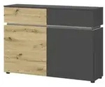Kommode Luci &brvbar; holzfarben &brvbar; Ma&szlig;e (cm): B: 124 H: 90 T: 40.0
