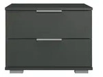 Nachtschrank Easy Plus A &brvbar; schwarz &brvbar; Ma&szlig;e (cm): B: 52 H: 40 T: 38.0