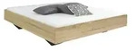 Futonbett Phoenix &brvbar; holzfarben &brvbar; Ma&szlig;e (cm): B: 165 H: 41