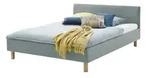 Polsterbett Lena &brvbar; blau &brvbar; Ma&szlig;e (cm): B: 125 H: 76