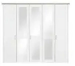 Kleiderschrank Luca &brvbar; holzfarben &brvbar; Ma&szlig;e (cm): B: 241 H: 212 T: 62.0