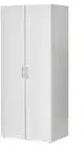 Schrank 2-t&uuml;rig Multischrank-System &brvbar; wei&szlig; &brvbar; Ma&szlig;e (cm): B: 80 H: 185 T: 54.0