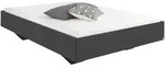 Futonbett Phoenix &brvbar; grau &brvbar; Ma&szlig;e (cm): B: 145 H: 41