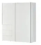 Schwebet&uuml;renschrank Winn2 &brvbar; wei&szlig; &brvbar; Ma&szlig;e (cm): B: 170 H: 200 T: 61.0