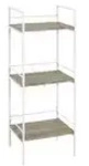 Regal Macas &brvbar; holzfarben &brvbar; Ma&szlig;e (cm): B: 34 H: 96 T: 27.0