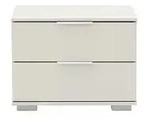 Nachtschrank Easy Plus A &brvbar; wei&szlig; &brvbar; Ma&szlig;e (cm): B: 52 H: 40 T: 38.0
