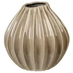 Broste Copenhagen Wide Vase M Rainy Day Grey