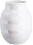 K&auml;hler Omaggio Vase H20 cm Perlmutt