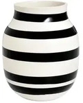 K&auml;hler Omaggio Vase H20 cm Schwarz