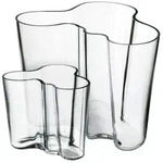 Iittala Aalto Vase set 160+95mm Klar