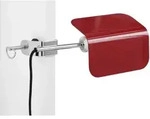 Hay Apex Clip Lamp Marron Red