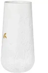 r&auml;der Vase mit goldenem Blatt Gross