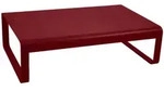 Fermob Gartentisch BELLEVIE niedriger Tisch 103 x 75 cm Chili