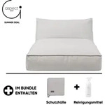 Blomus STAY Outdoor Daybed inkl. gratis Schutzh&uuml;lle & Reinigungsmittel Cloud 120 x