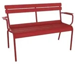 Fermob Gartenbank LUXEMBOURG 2 Sitzer Chili