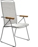 Houe CLICK Position Chair mit Bambusarmlehnen Muted White