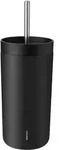 Stelton To Go Sip Thermobecher mit Strohhalm 0.4 l. soft black