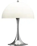 Louis Poulsen Panthella 250 Tischleuchte Portable V3 Chrome Opal Beige