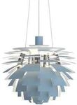 Louis Poulsen Artichoke Pendelleuchte &Oslash; 48 cm 1x200W E27 Dusty blue/ high lustre