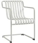 Hay Palissade Cantilever Dining Outdoor Armlehnenstuhl Sky Grey