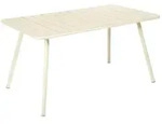 Fermob Gartentisch Luxembourg Tisch 143 x 80 cm Latte-Beige