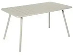 Fermob Gartentisch Luxembourg Tisch 143 x 80 cm Lehmgrau