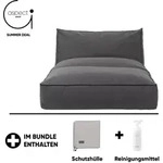 Blomus STAY Outdoor Daybed inkl. gratis Schutzh&uuml;lle & Reinigungsmittel Coal...