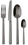 Sambonet Neutra Besteck 24tlg. Mirror PVD 2Black