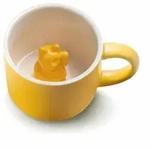 Donkey Maneki Neko Lucky Mug - gelb