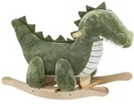 Bloomingville Arnie Rocking Toy, Crocodile, Gr&uuml;n, Polyester