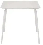 Blomus -YUA- Gartentisch Silk Gray 80 x 80 cm