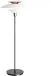 Louis Poulsen PH 80 mit Schalter White opal acryl/high lustre chrome plated