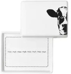 R&auml;der Butterdose Poesie et Table klein, Kuhmotiv