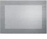 ASA Selection pvc placemats Tischset, silver black metallic